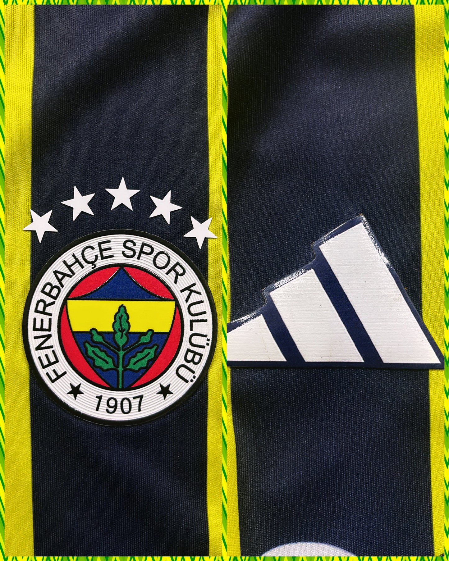 PROFESYONEL KALİTE FENERBAHÇE ÇUBUKLU 2025-2026 EV SAHİBİ FORMASI