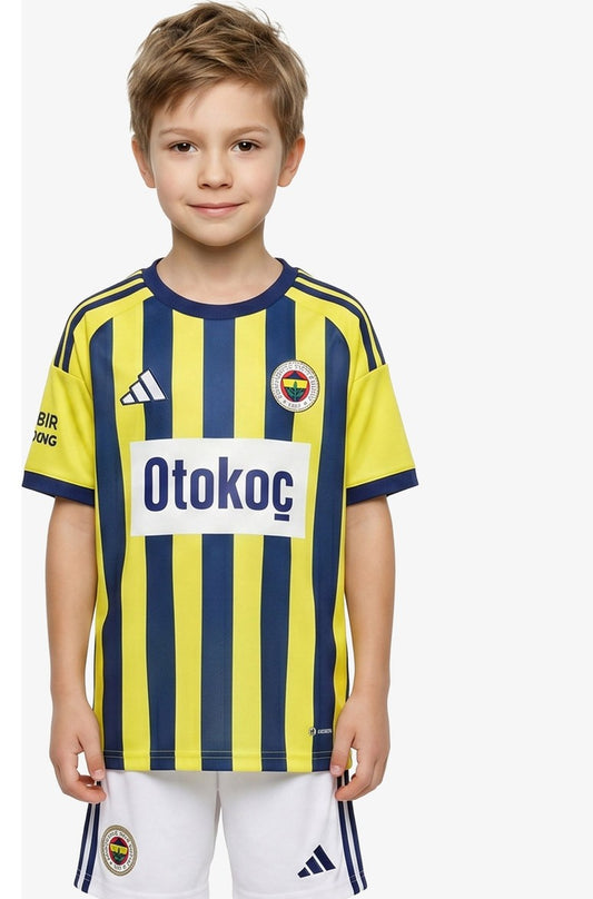 FENERBAHÇE ÇUBUKLU 2027 ÇOCUK FORMASI ( ŞORT DAHİL )