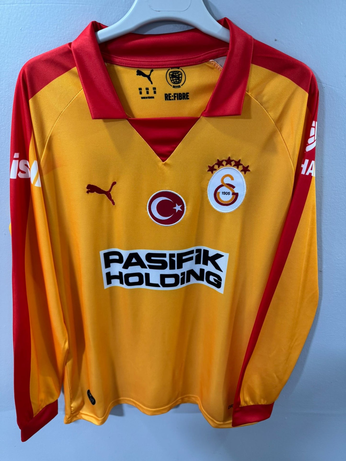 GALATASARAY RETRO SARI EFSANE YENİ UZUN KOL