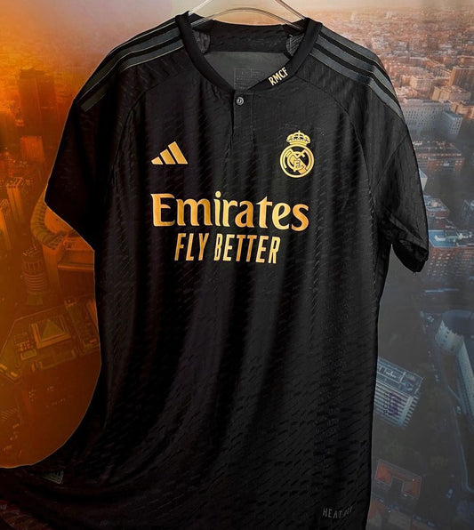 REAL 2023-2024 DEPLASMAN SİYAH FORMASI