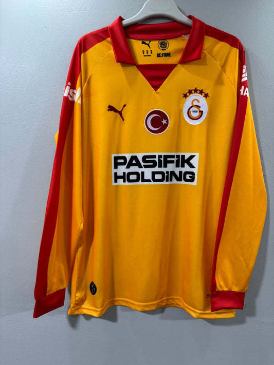 GALATASARAY RETRO SARI EFSANE YENİ UZUN KOL