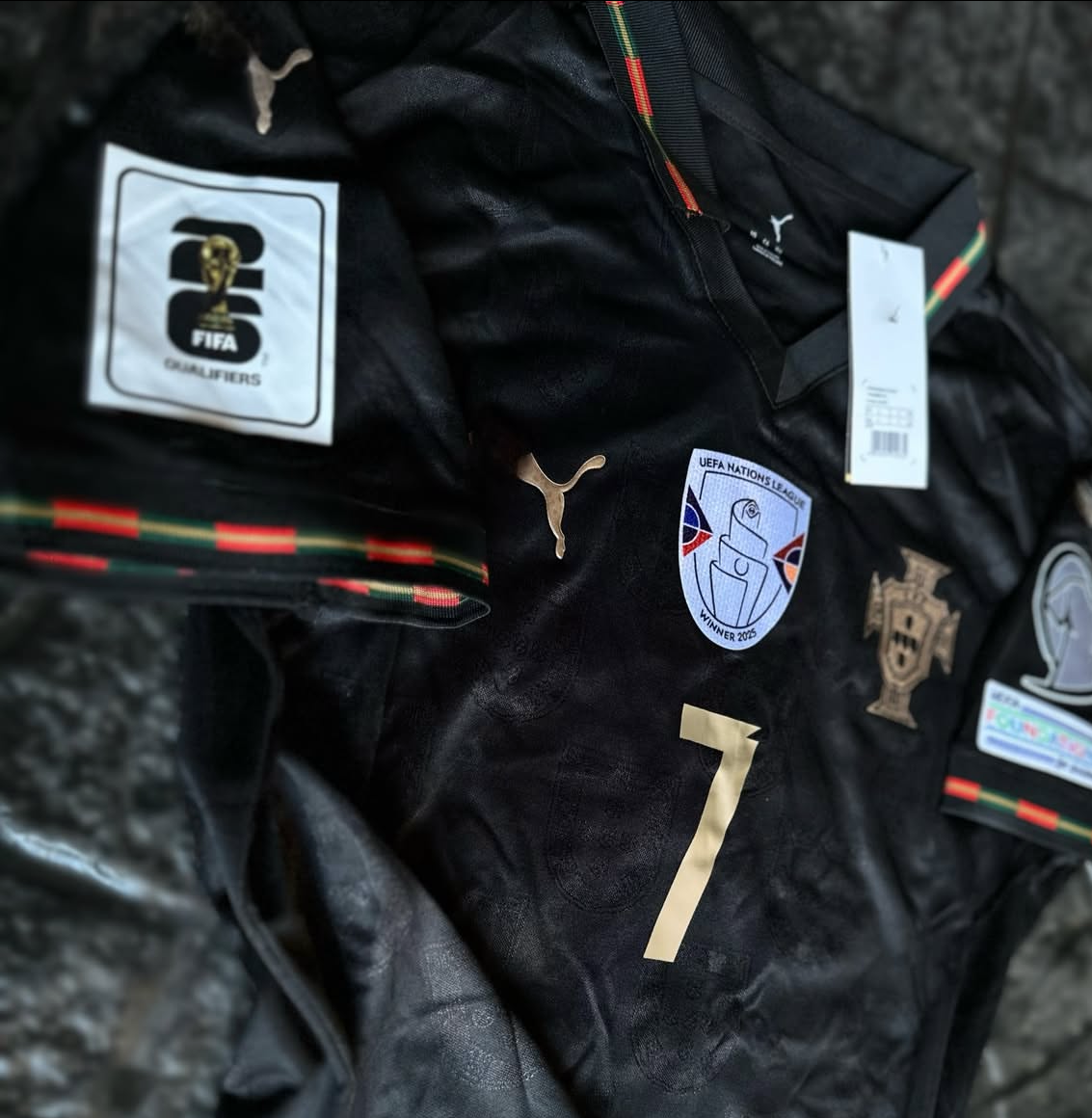 PORTEKİZ 2026 BLACK RONALDO EFSANE FORMASI 🖤