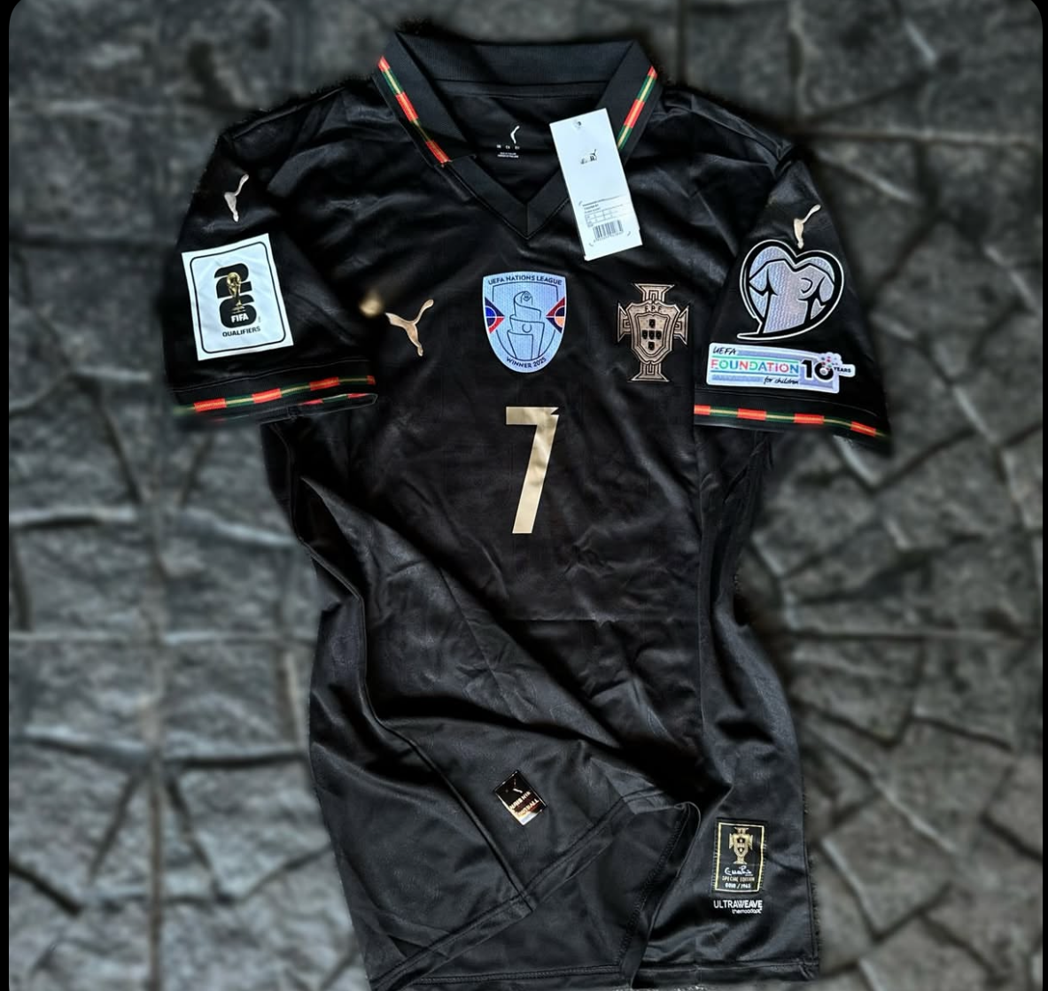 PORTEKİZ 2026 BLACK RONALDO EFSANE FORMASI 🖤