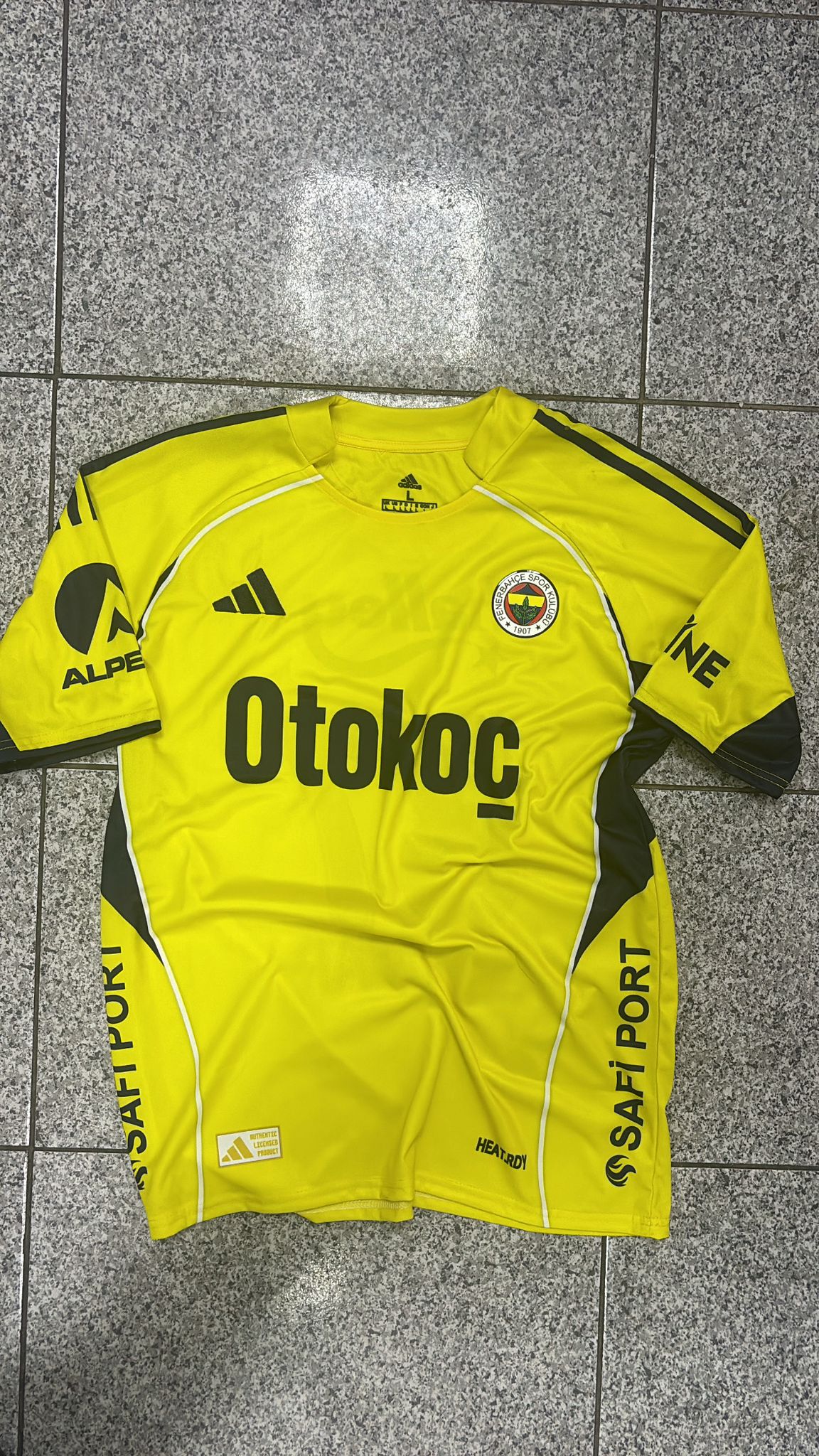 FENERBAHÇE 2025-2026 SARI FORMA  DEPLASMAN