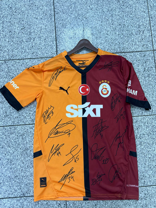 GALATASARAY 2024-2025 TAM KADRO İMZALI FORMASI