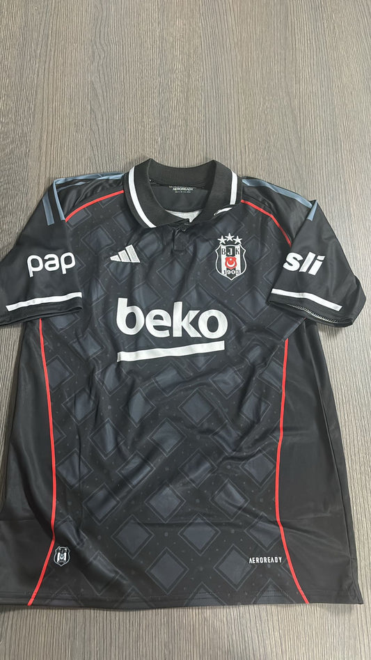 BEŞİKTAŞ 2025-2026 ÇOCUK SİYAH DEPLASMAN FORMASI ( ŞORT DAHİL )